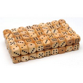 Wooden Dice w/ Rounded Corners - 100 Pack